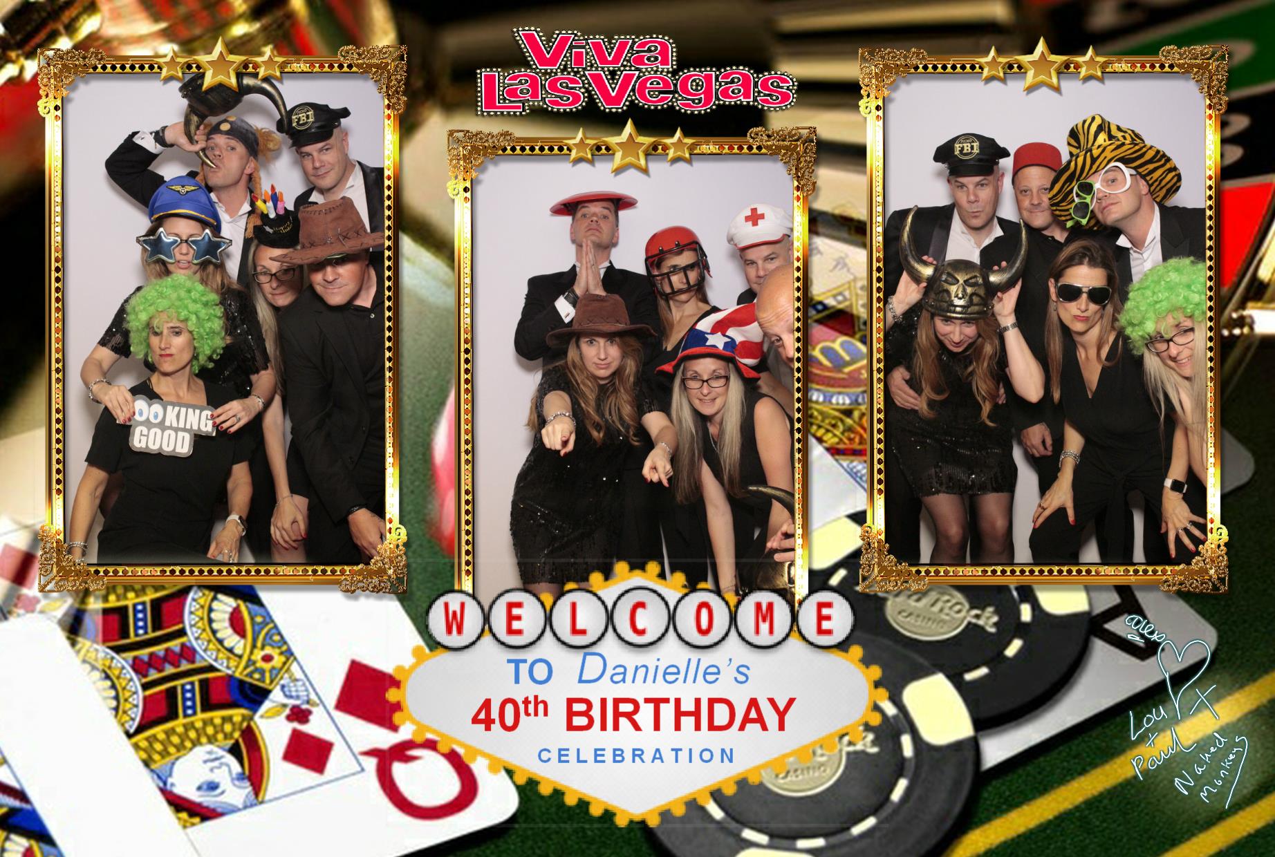 Danielle’s 40th birthday | View more photos from the event at gallery.myphotoboothexperience.co.uk/u/MyPhotoBoothExperienceLtd/Danielle’s-40th-birthday